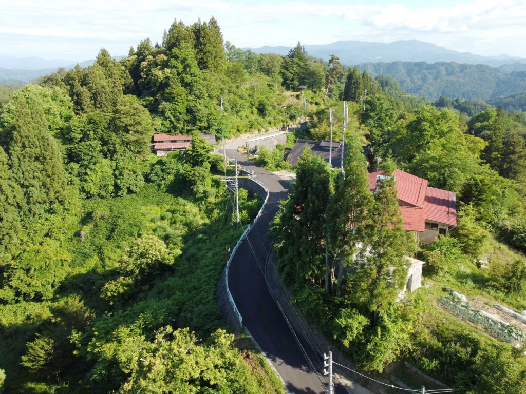 大野奈良井線舗装工事長野市中条住良木(舗装打換え工)