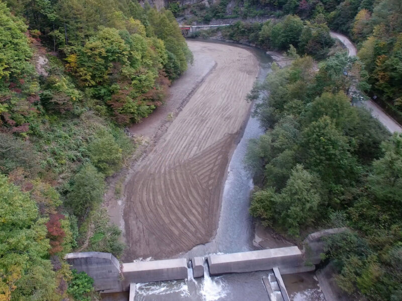 奥裾花ダム2工区　竣工令和元年11月
